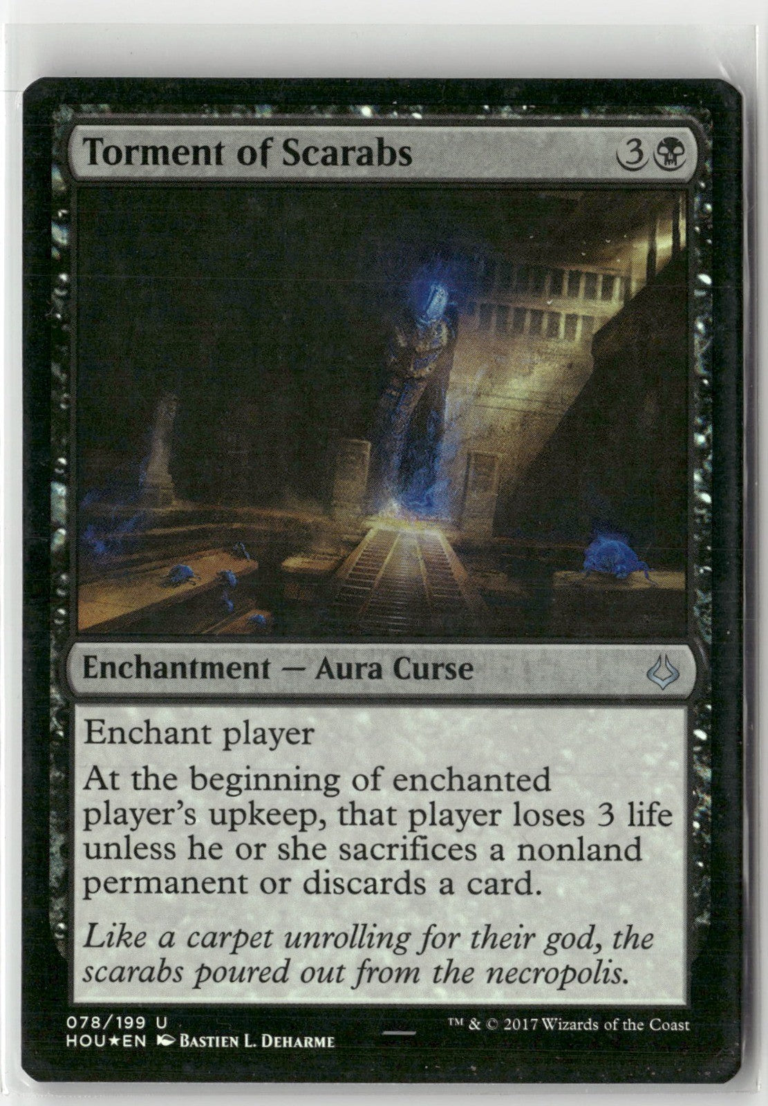 Torment of Scarabs Foil U Hour of Devastation 78 NM