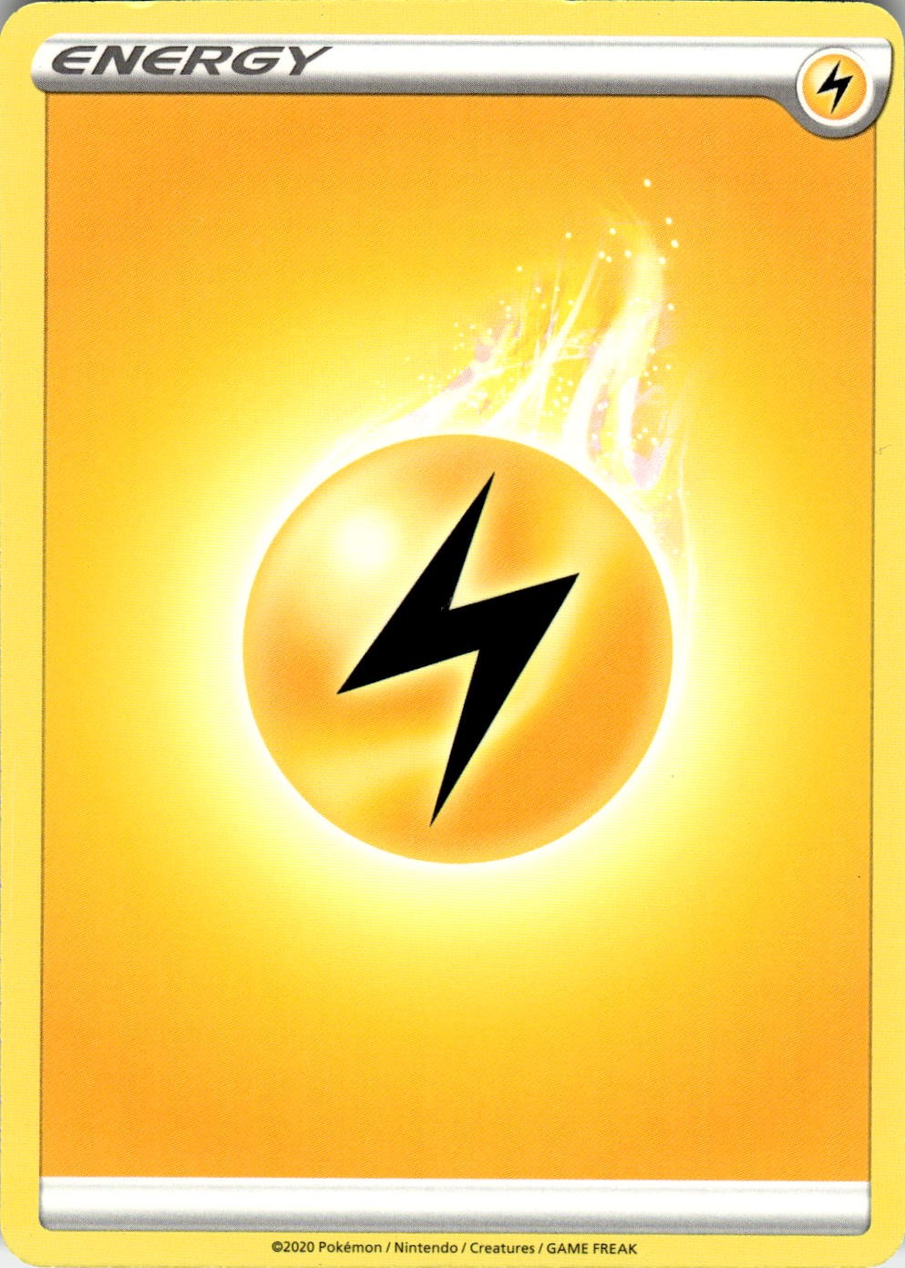 Lightning Energy Common SWSH01: Sword & Shield Base Set Pokemon Near Mint