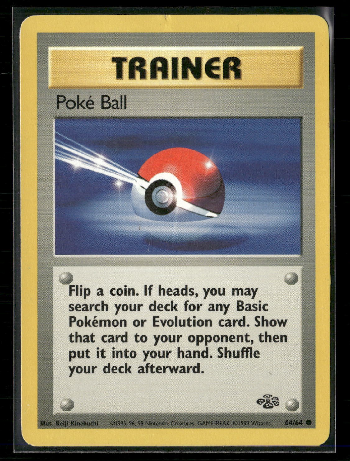Poke Ball Unlimited Common Jungle 64/64 LP