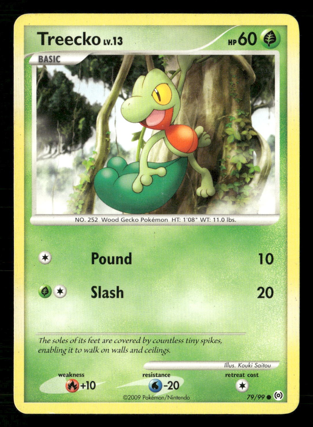 Treecko (79) Common Arceus 79/99 NM