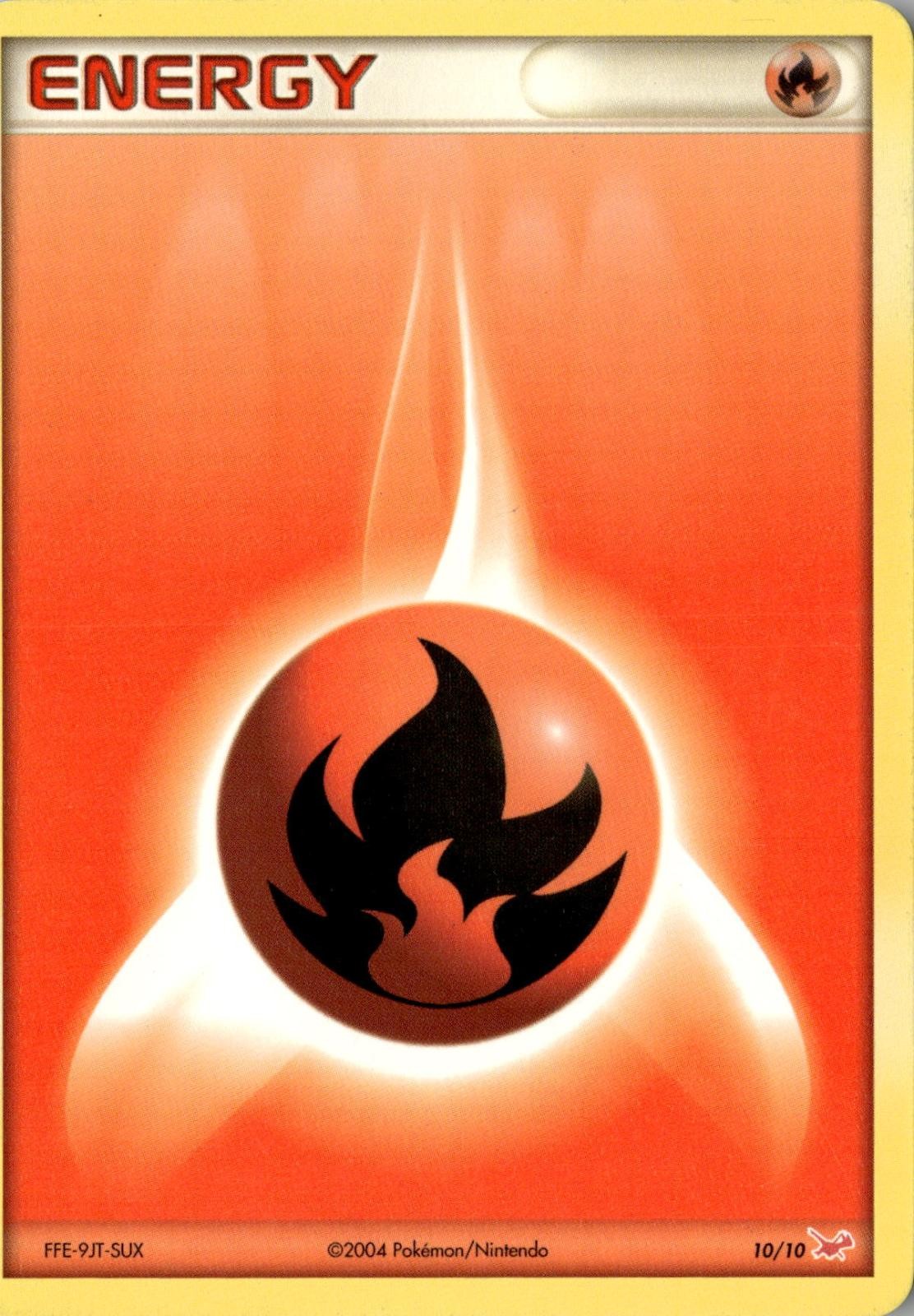2004 POKEMON FIRE ENERGY 10/10 EX TRAINER KIT LATIAS NEAR MINT