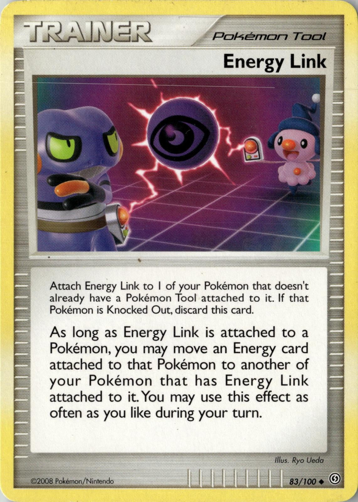 2008 POKEMON ENERGY LINK 83/100 UNCOMMON STORMFRONT NEAR MINT