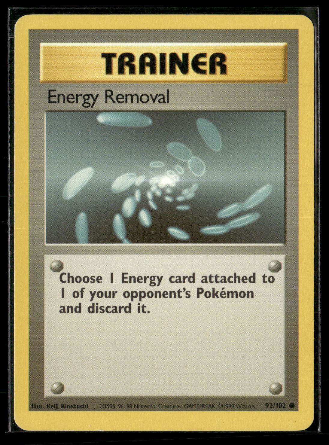 Energy Removal Common Base Set 092/102 NM