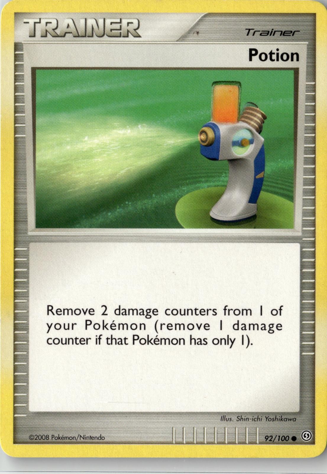 2008 POKEMON POTION 92/100 COMMON STORMFRONT NEAR MINT