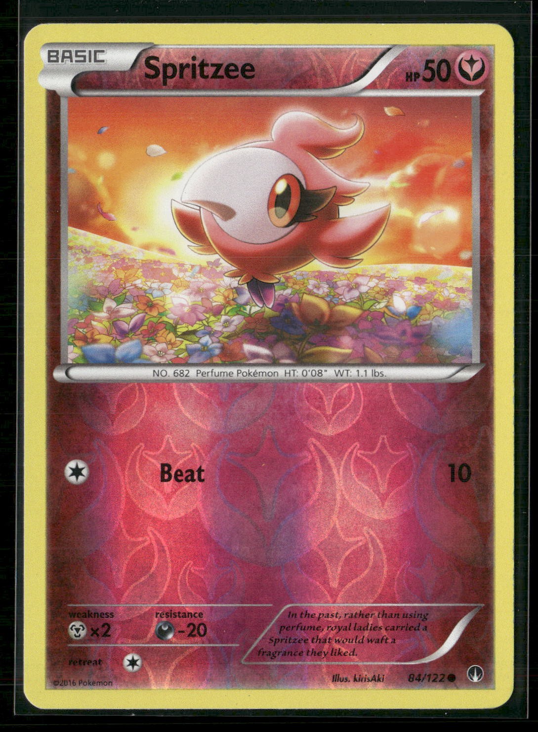 Spritzee Reverse Holo Common XY - BREAKpoint 84/122 NM