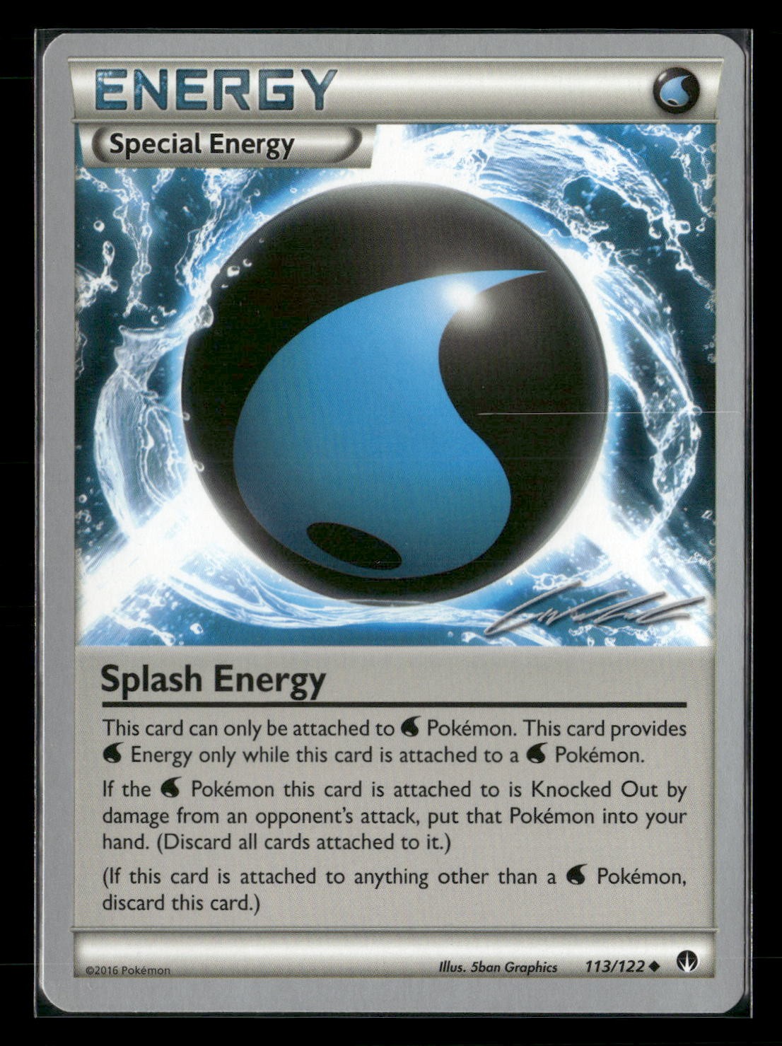 Splash Energy - 2016 (Cody Walinski) World Championship Decks 113/122 NM