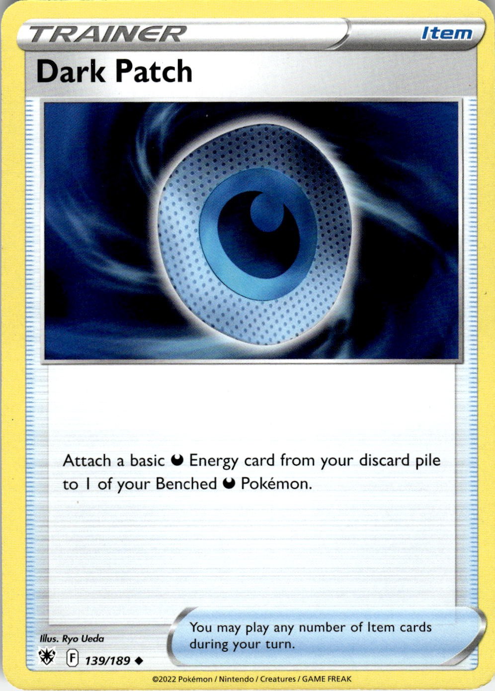 Dark Patch 139/189 Uncommon Astral Radiance Pokemon Near Mint