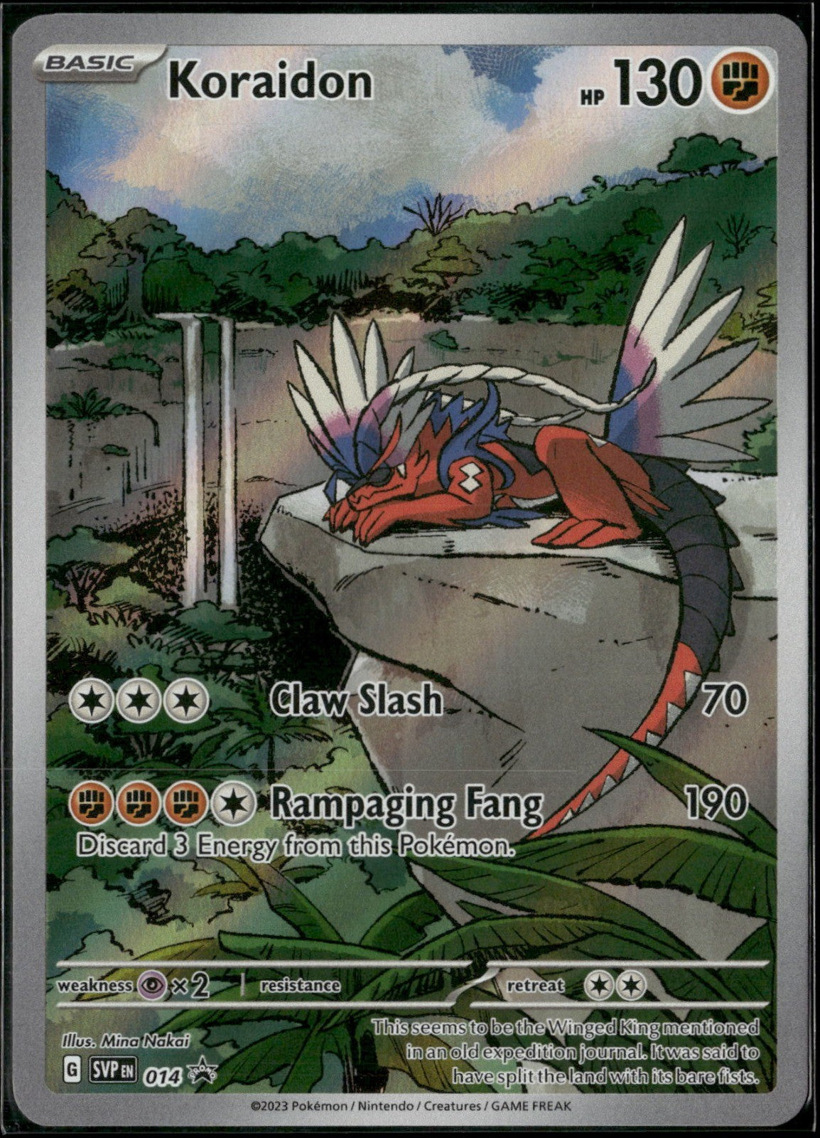 Koraidon Holo Promo SV: Scarlet & Violet Promo Cards 014 NM
