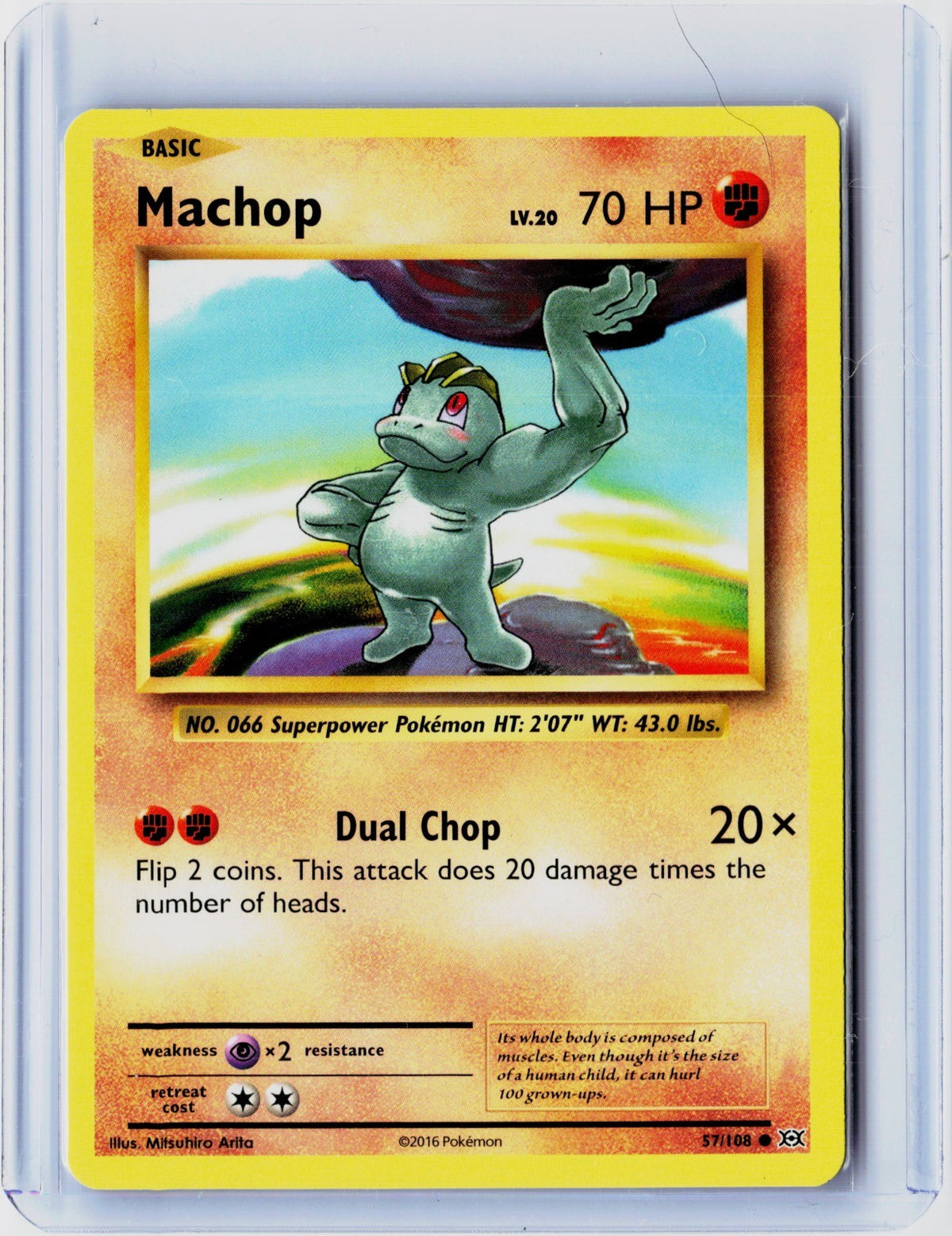 Machop Common XY - Evolutions 57/108 NM