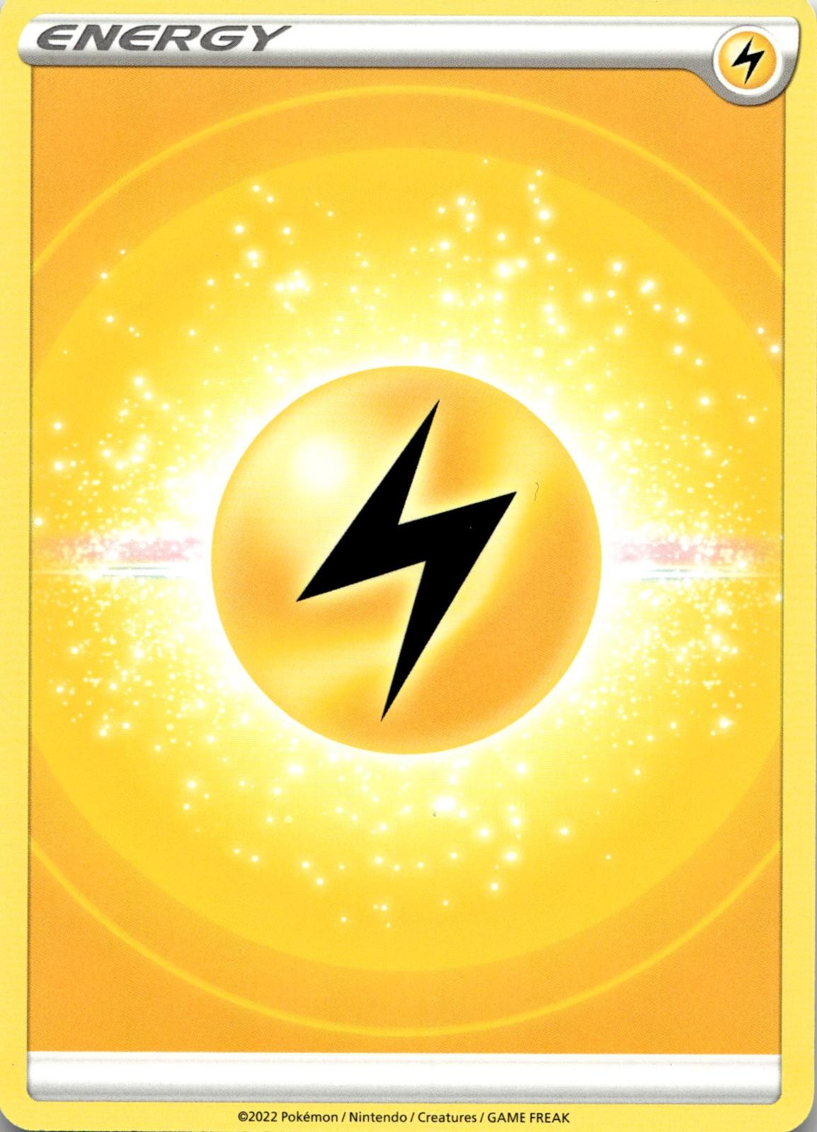 Lightning Energy (2022 Unnumbered) Common SWSH09: Brilliant Stars Pokemon NM