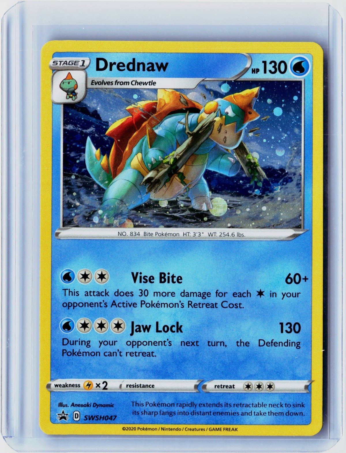 Drednaw Holo Promo SWSH: Sword & Shield Promo Cards SWSH047 NM