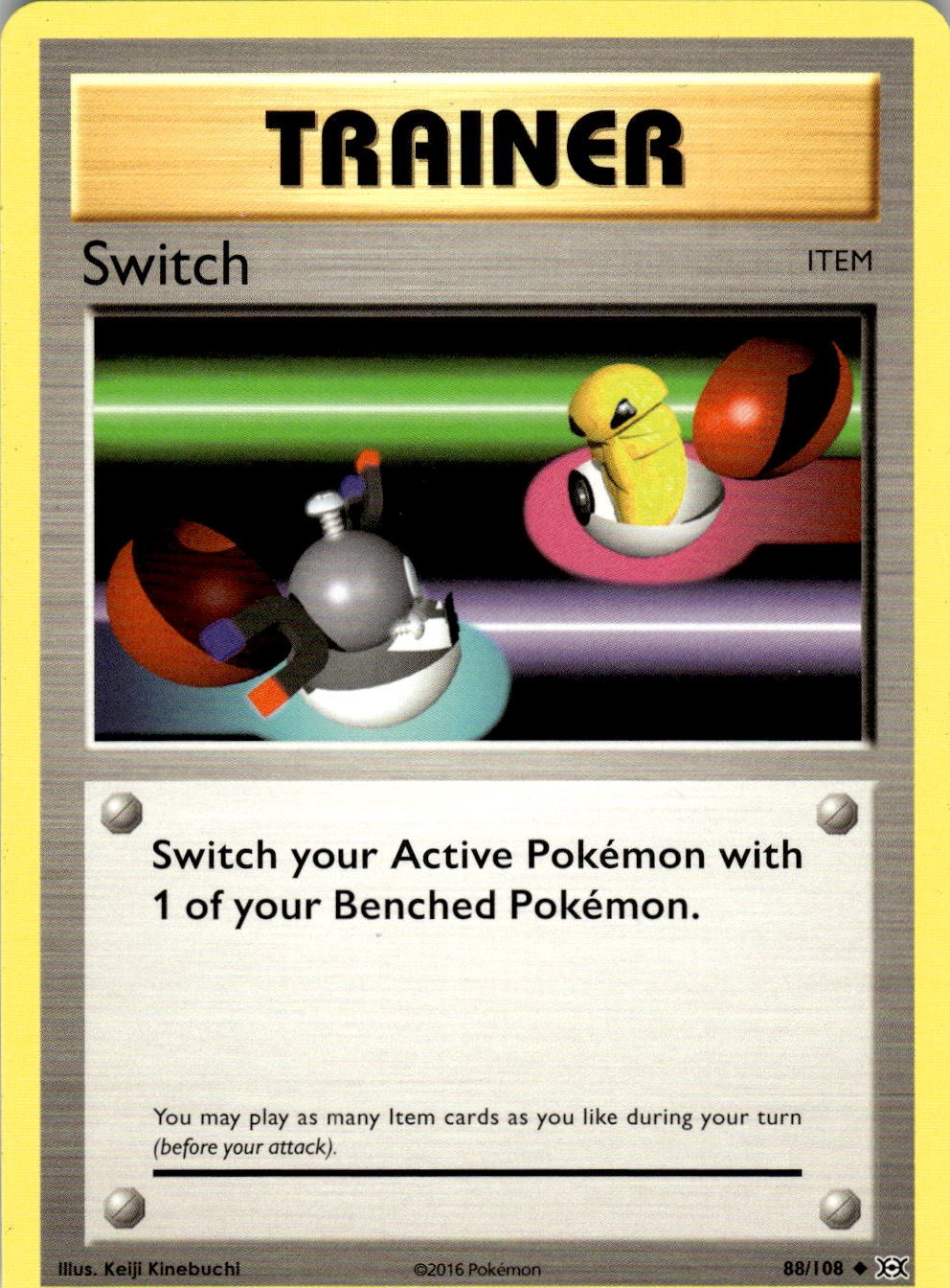Switch 88/108 Uncommon Evolutions Pokemon Near Mint