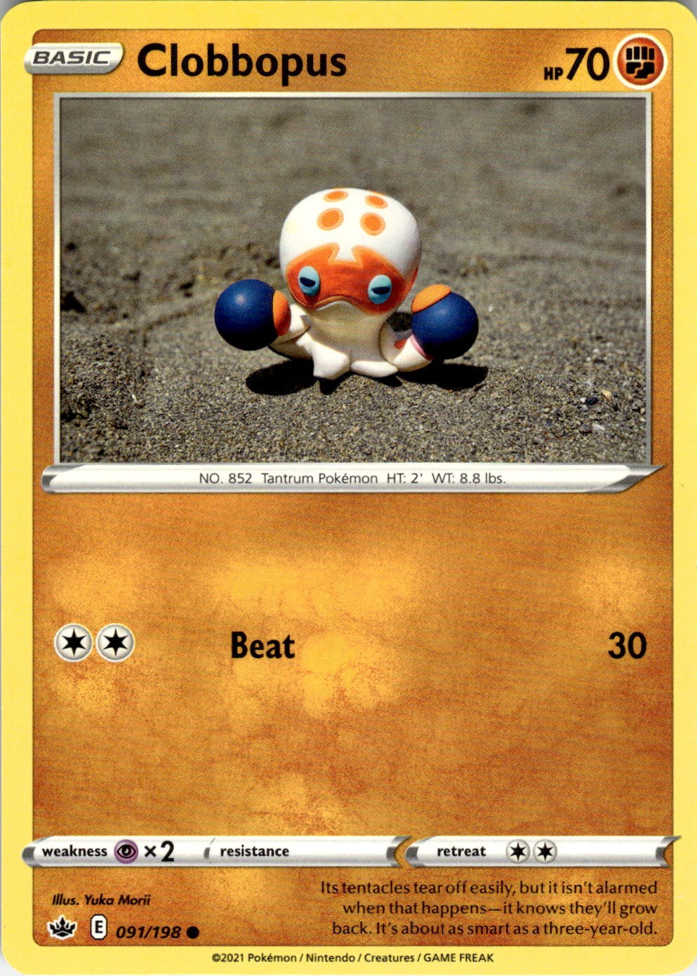 Clobbopus 091/198 Common Chilling Reign Pokemon Near Mint