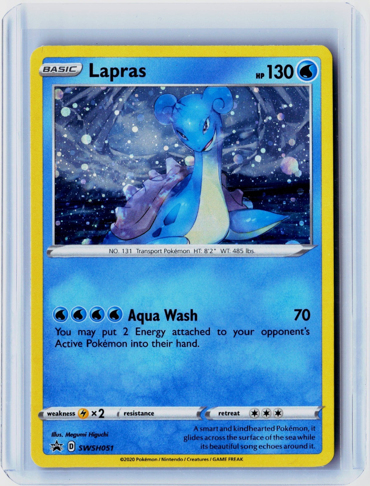 Lapras Holo Promo SWSH: Sword & Shield Promo Cards SWSH051 NM