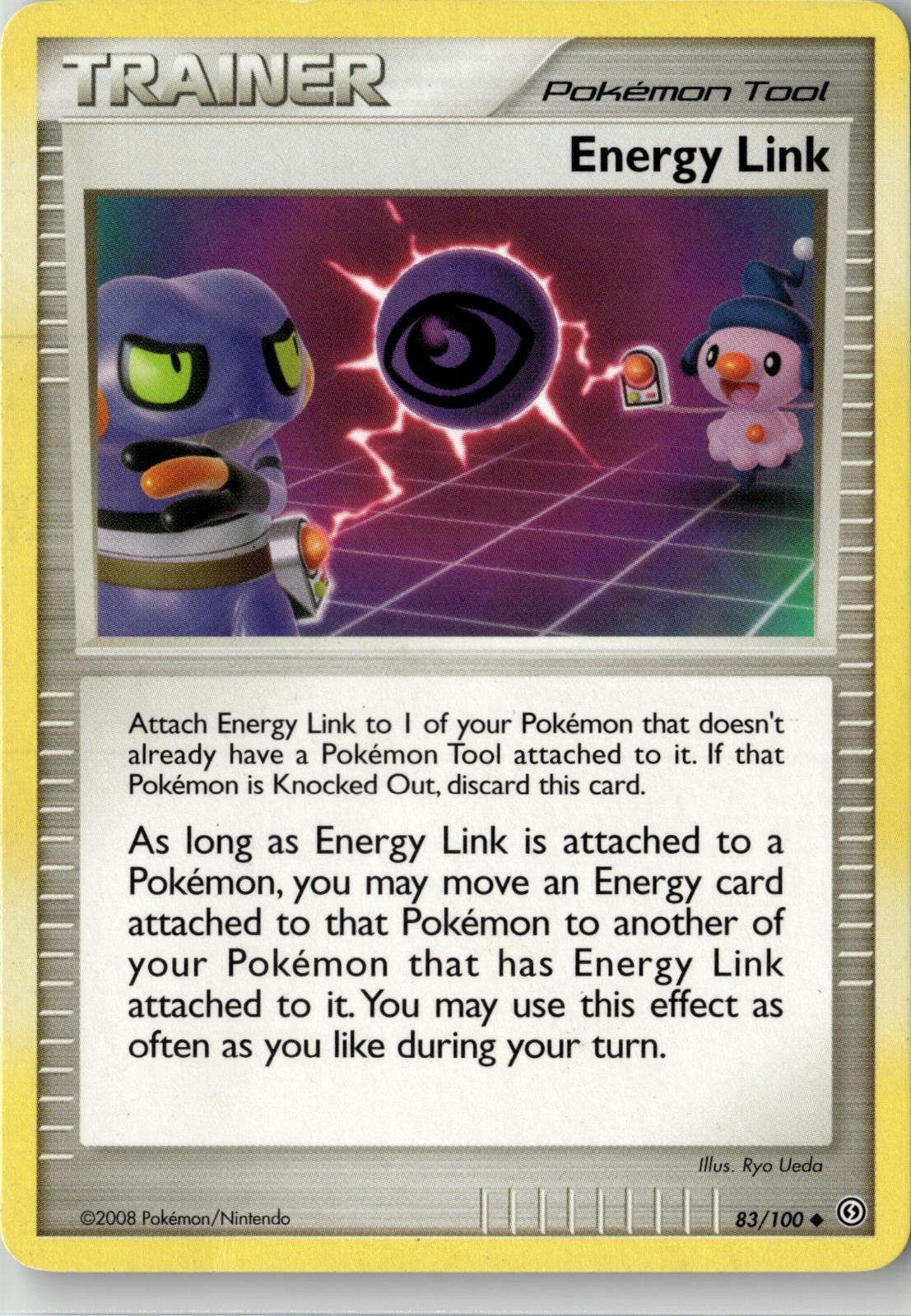 2008 POKEMON ENERGY LINK 83/100 UNCOMMON STORMFRONT NEAR MINT