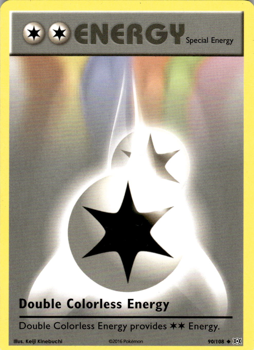 Double Colorless Energy 90/108 Uncommon Evolutions Pokemon Near Mint