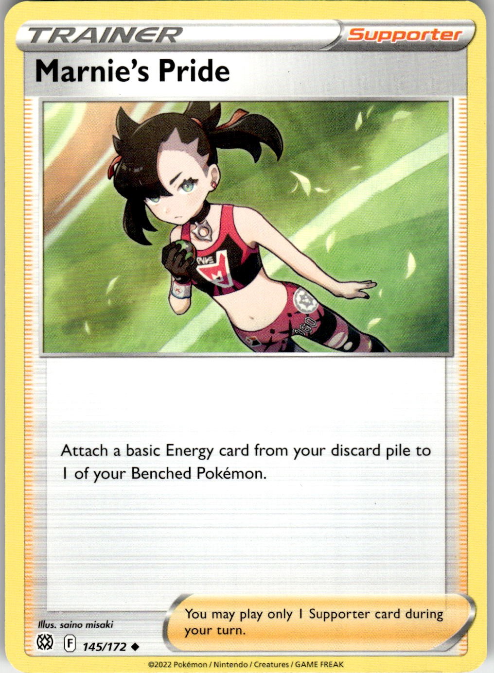 Marnie's Pride 145/172 Uncommon Brilliant Stars Pokemon Near Mint