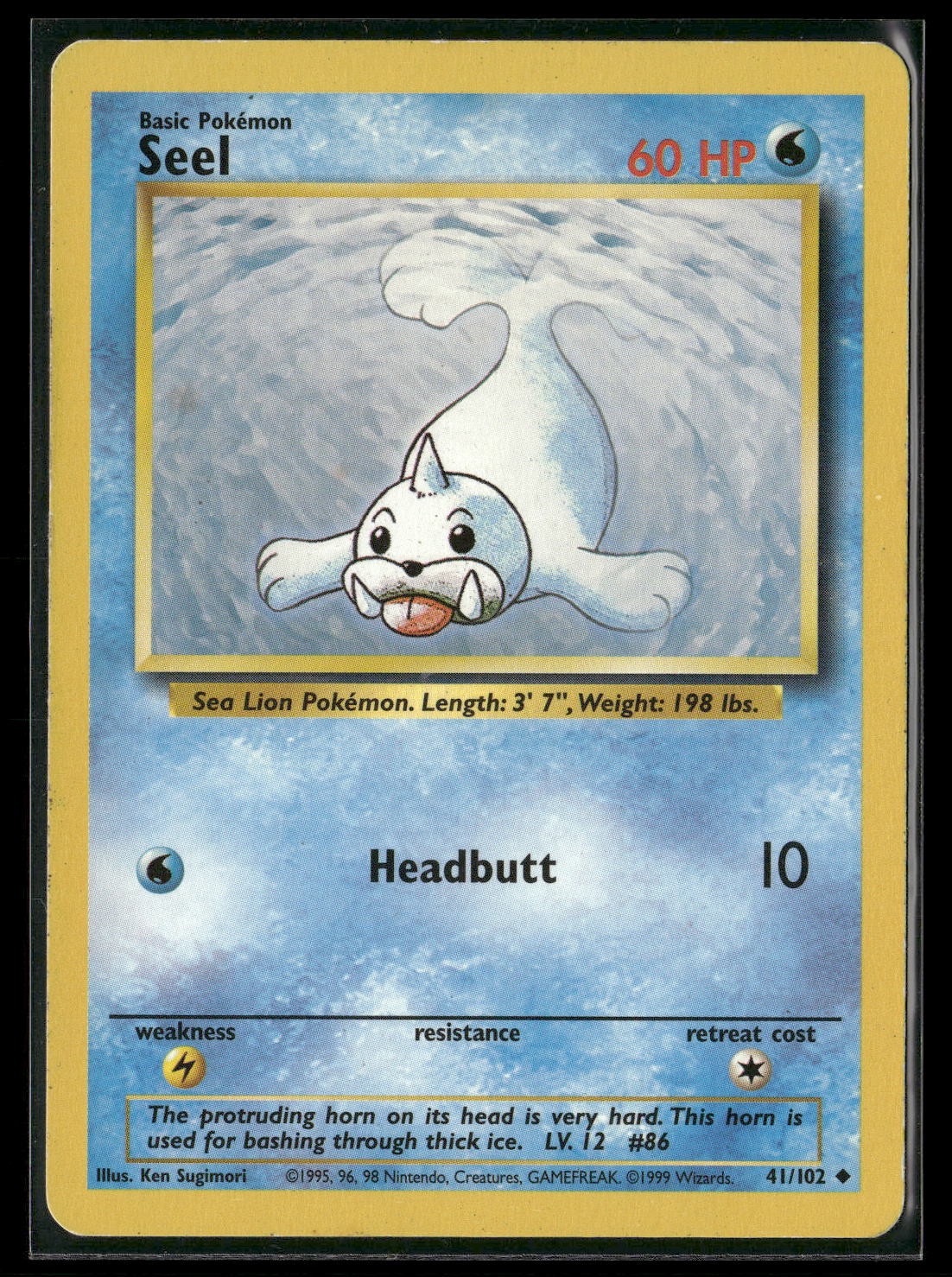 Seel Uncommon Base Set 041/102 LP