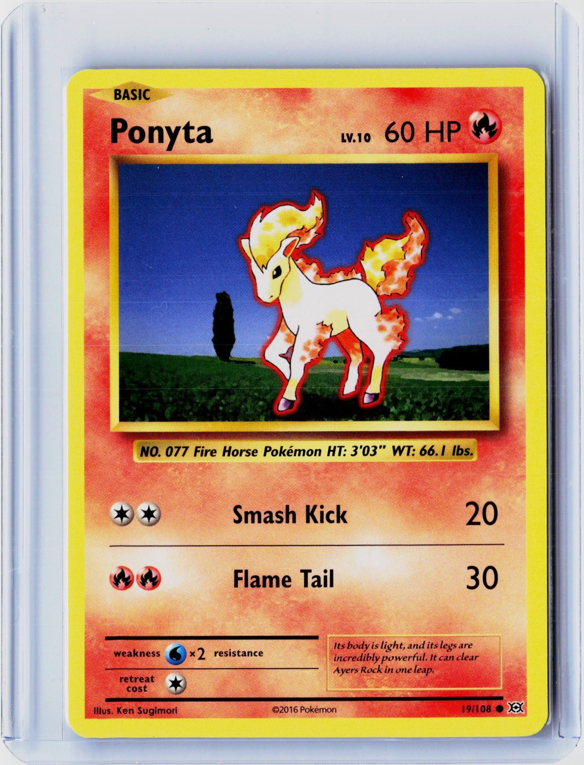 Ponyta Common XY - Evolutions 19/108 NM