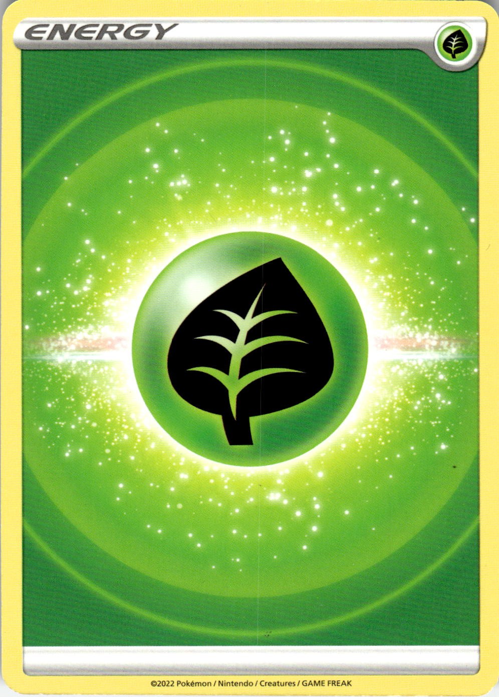 Grass Energy (2022 Unnumbered) Common SWSH09: Brilliant Stars Pokemon Near Mint