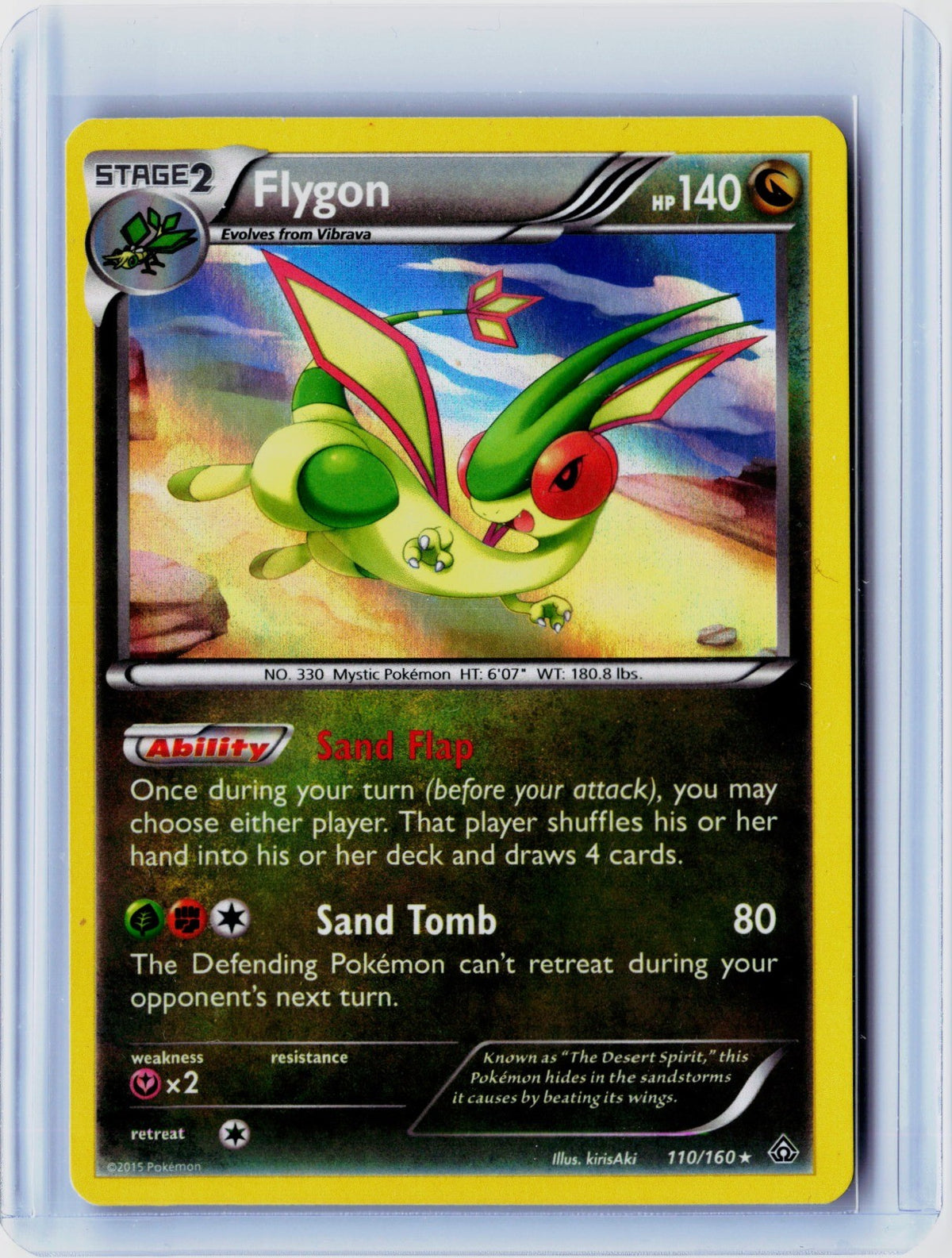 Flygon Holo Rare XY - Primal Clash 110/160 NM
