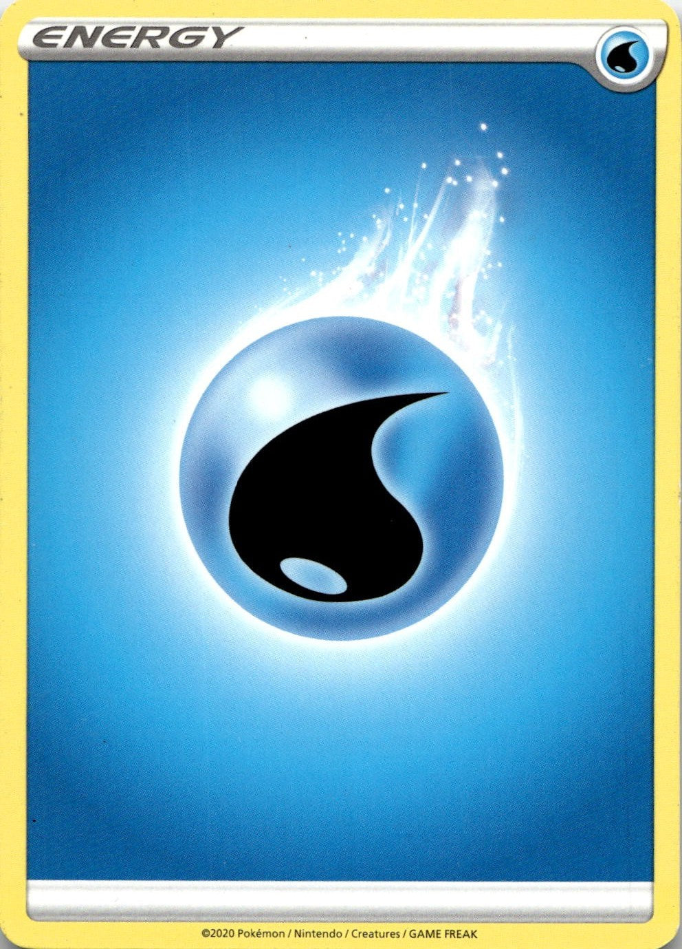Water Energy Common SWSH01: Sword & Shield Base Set Pokemon Lightly Played