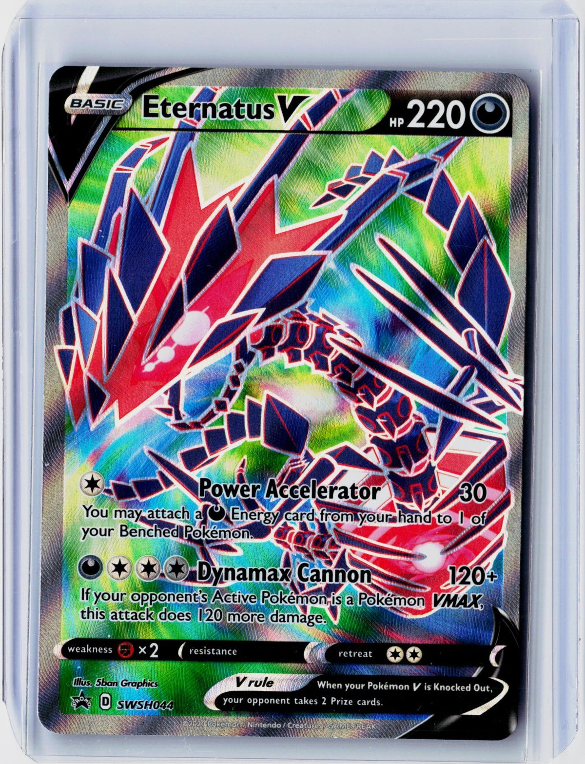 Eternatus V Holo Promo SWSH: Sword & Shield Promo Cards SWSH044 NM