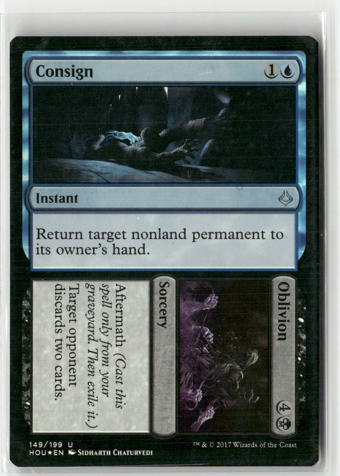 Consign // Oblivion Foil U Hour of Devastation 149 NM