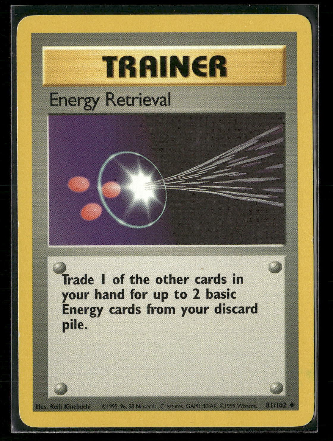 Energy Retrieval Uncommon Base Set 081/102 LP