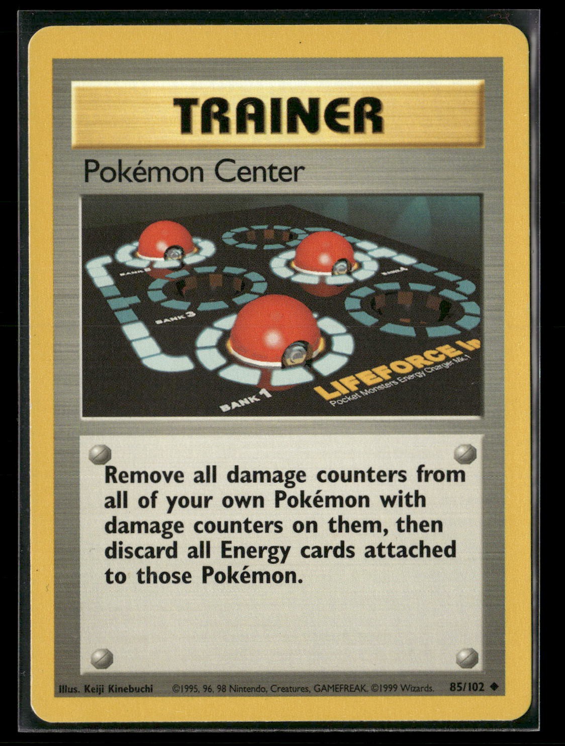 Pokemon Center Uncommon Base Set 085/102 NM