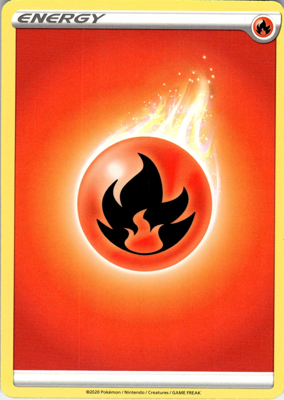 Fire Energy Common SWSH01: Sword & Shield Base Set Pokemon Near Mint