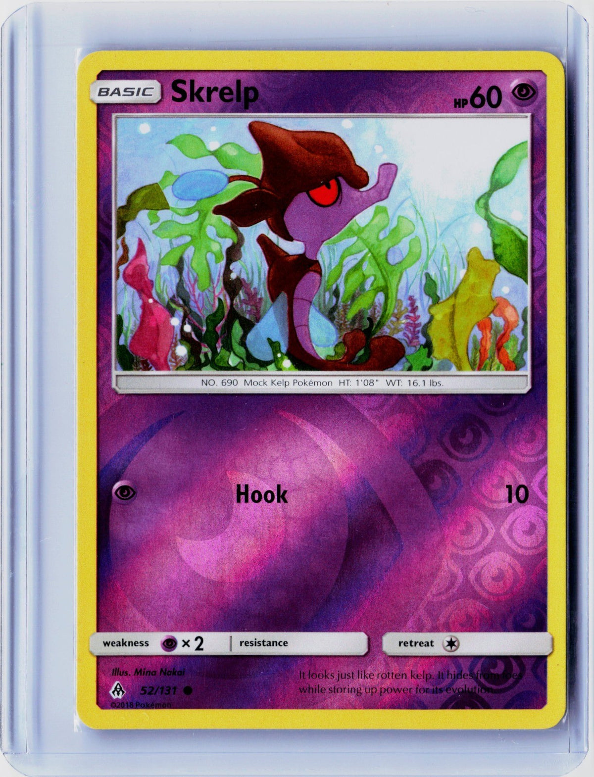Skrelp Reverse Holo Common SM - Forbidden Light 52/131 NM