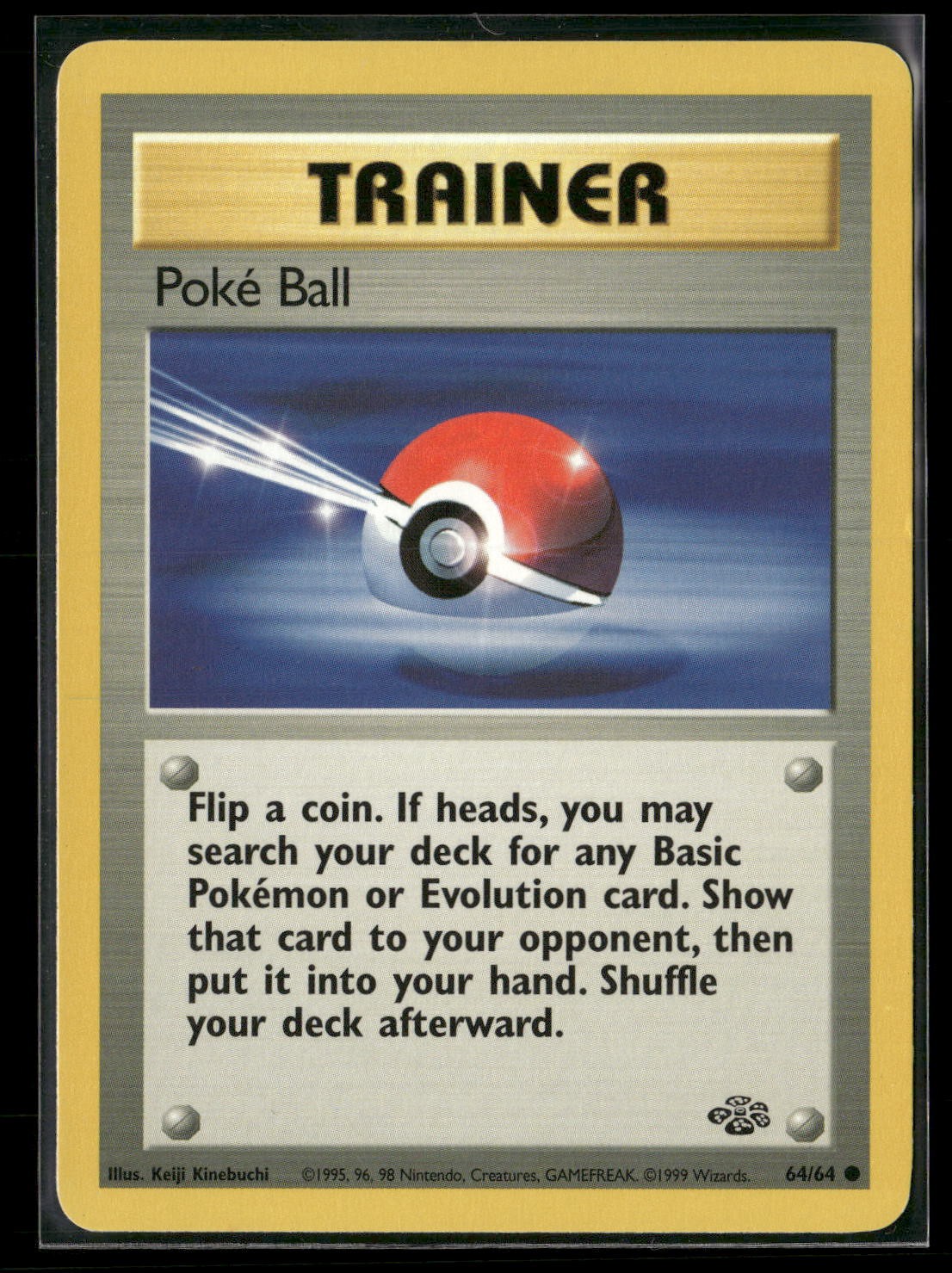 Poke Ball Unlimited Common Jungle 64/64 NM