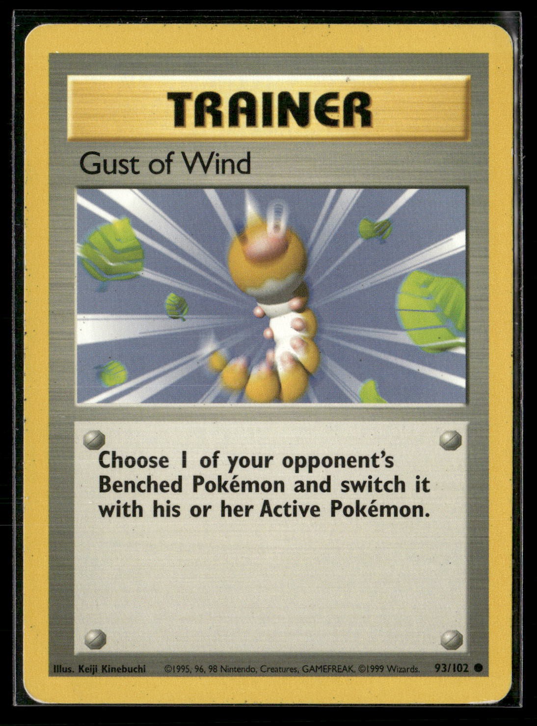 Gust of Wind Common Base Set 093/102 LP