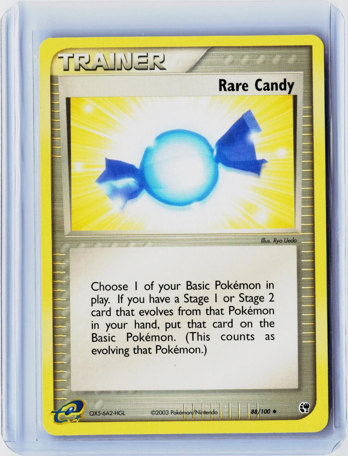 2003 POKEMON RARE CANDY 88/100 UNCOMMON SANDSTORM NEAR MINT