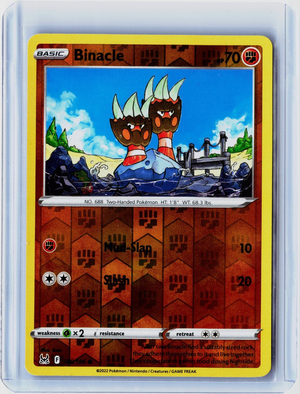 Binacle Reverse Holo Common SM - Forbidden Light 66/131 NM