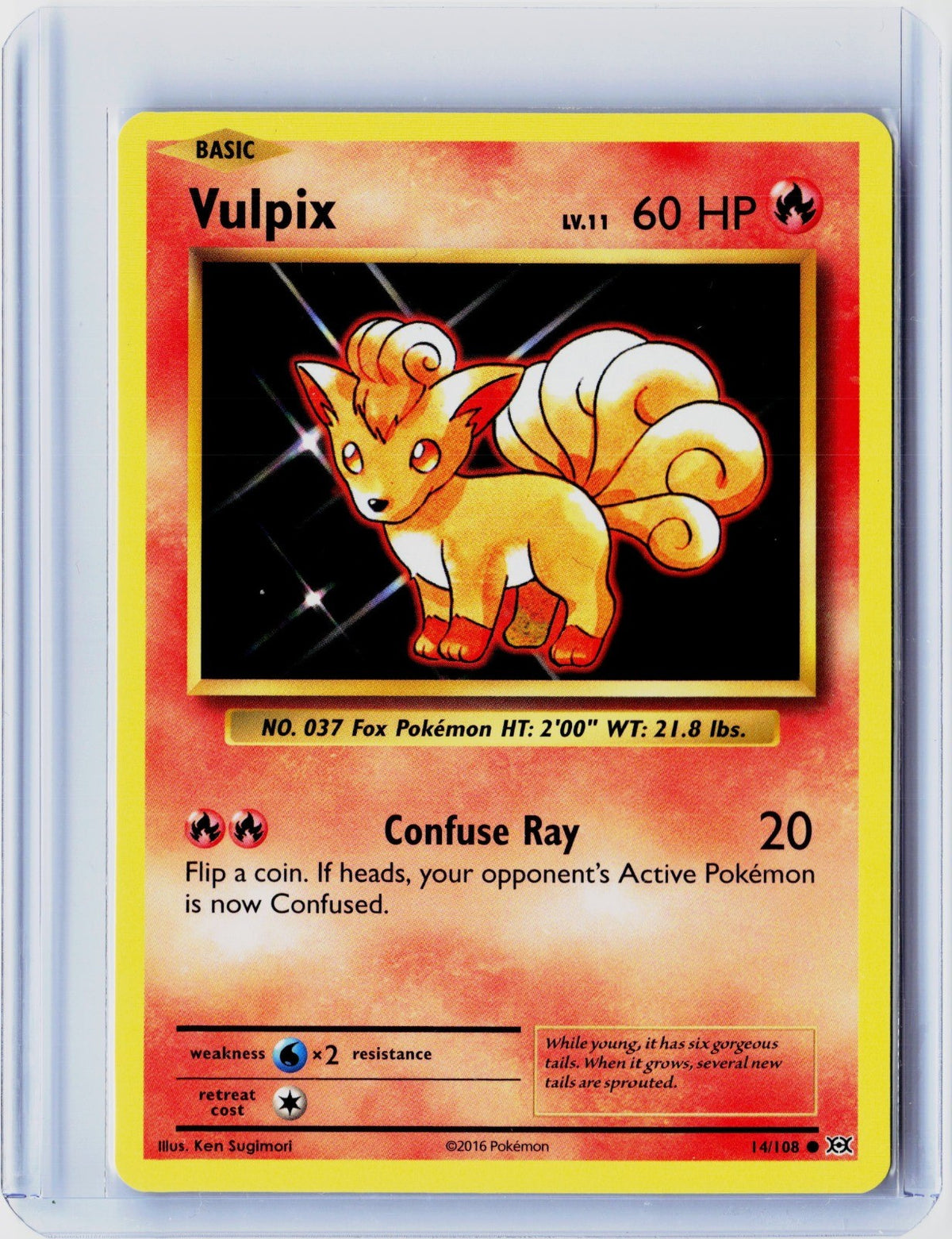 Vulpix Common XY - Evolutions 14/108 NM