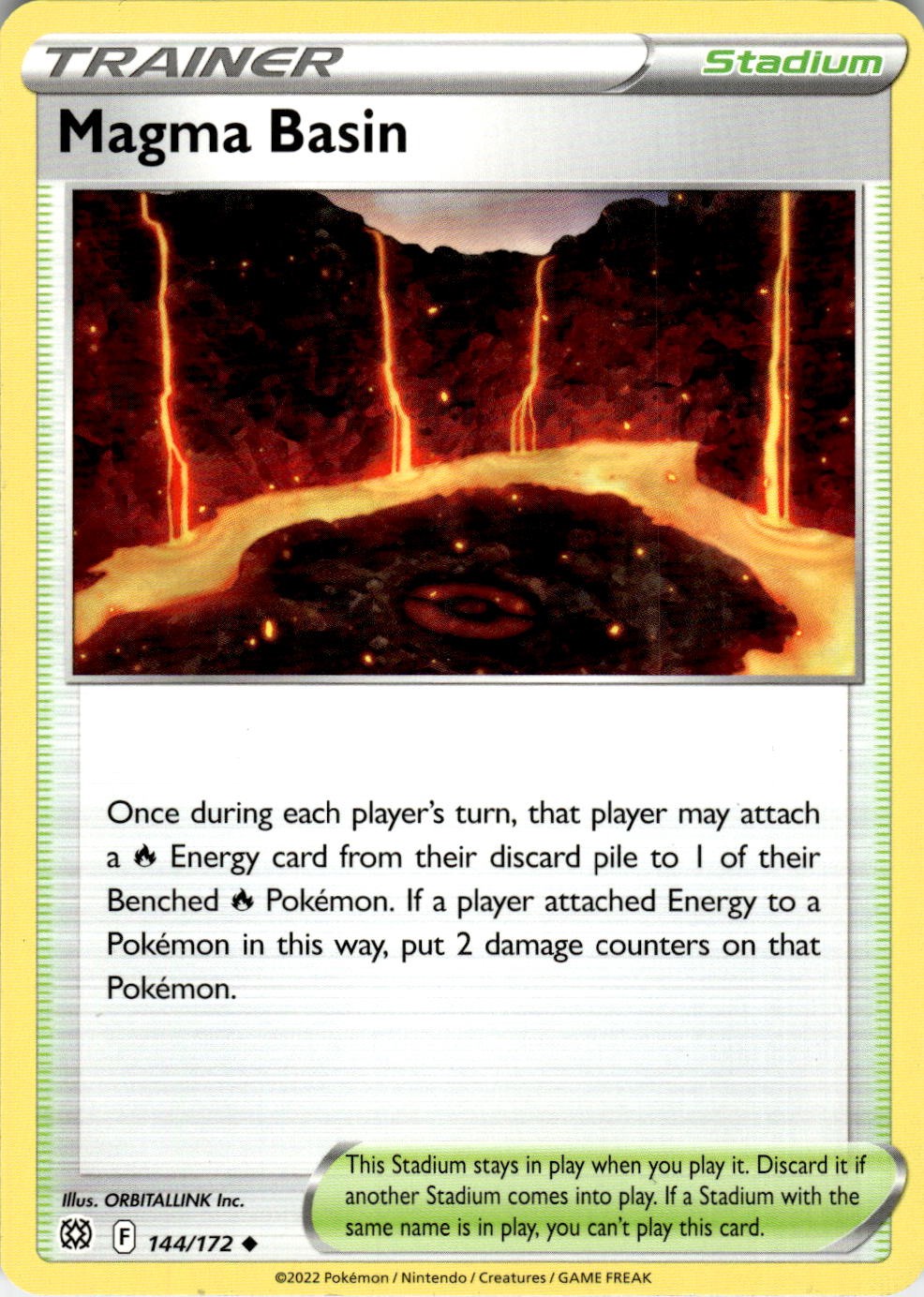 Magma Basin 144/172 Uncommon Prize Pack Series Cards Pokemon Near Mint