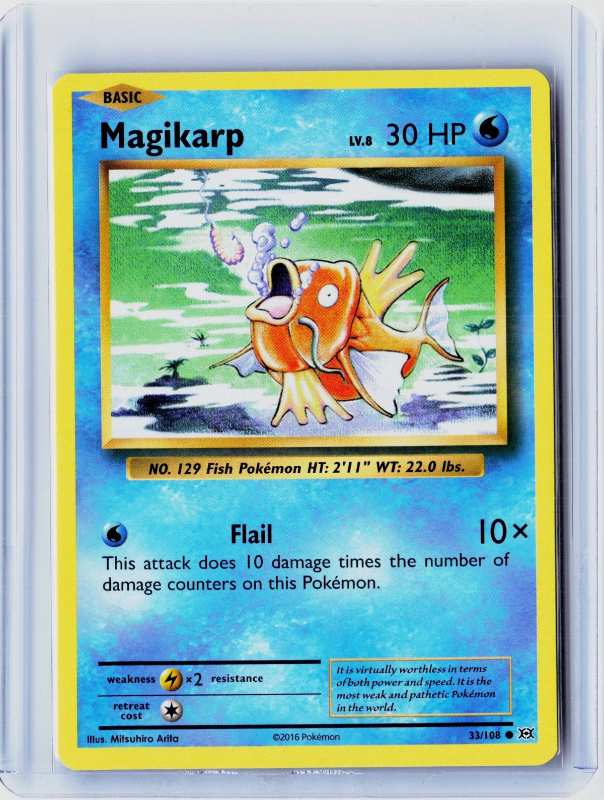 Magikarp Common XY - Evolutions 33/108 NM