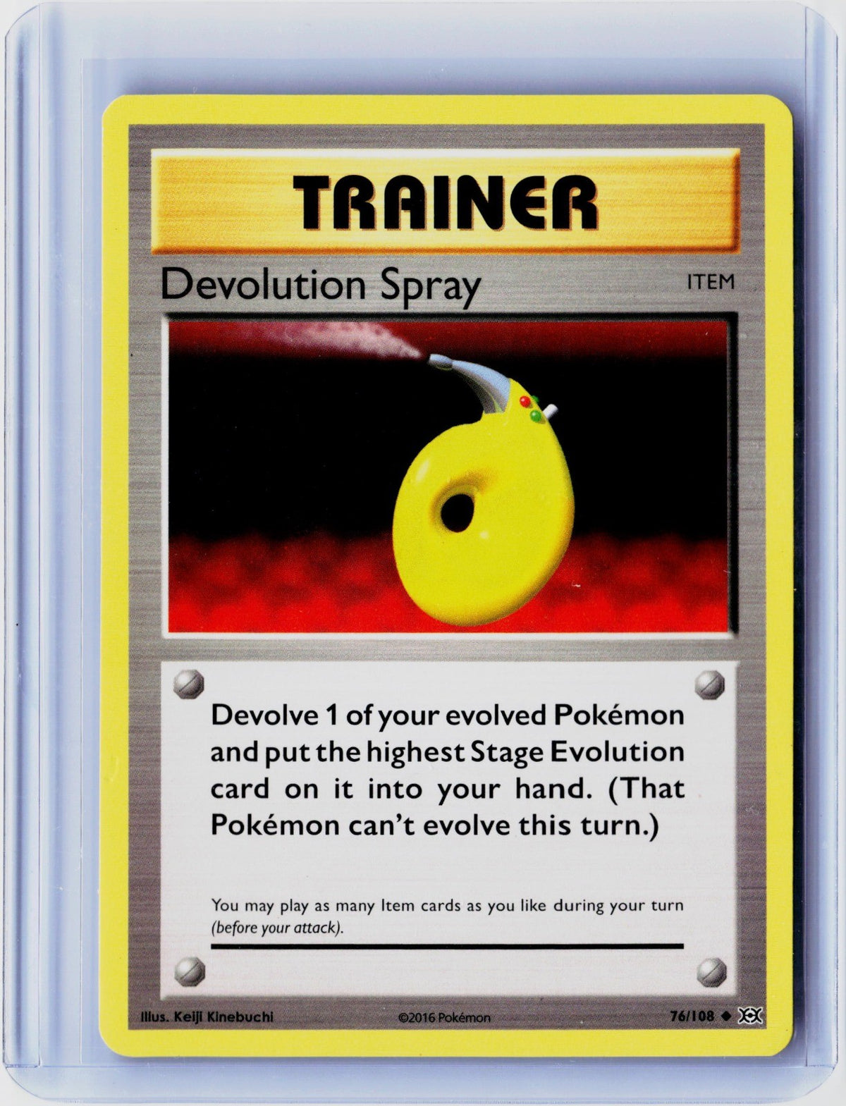 Devolution Spray Uncommon XY - Evolutions 76/108 NM