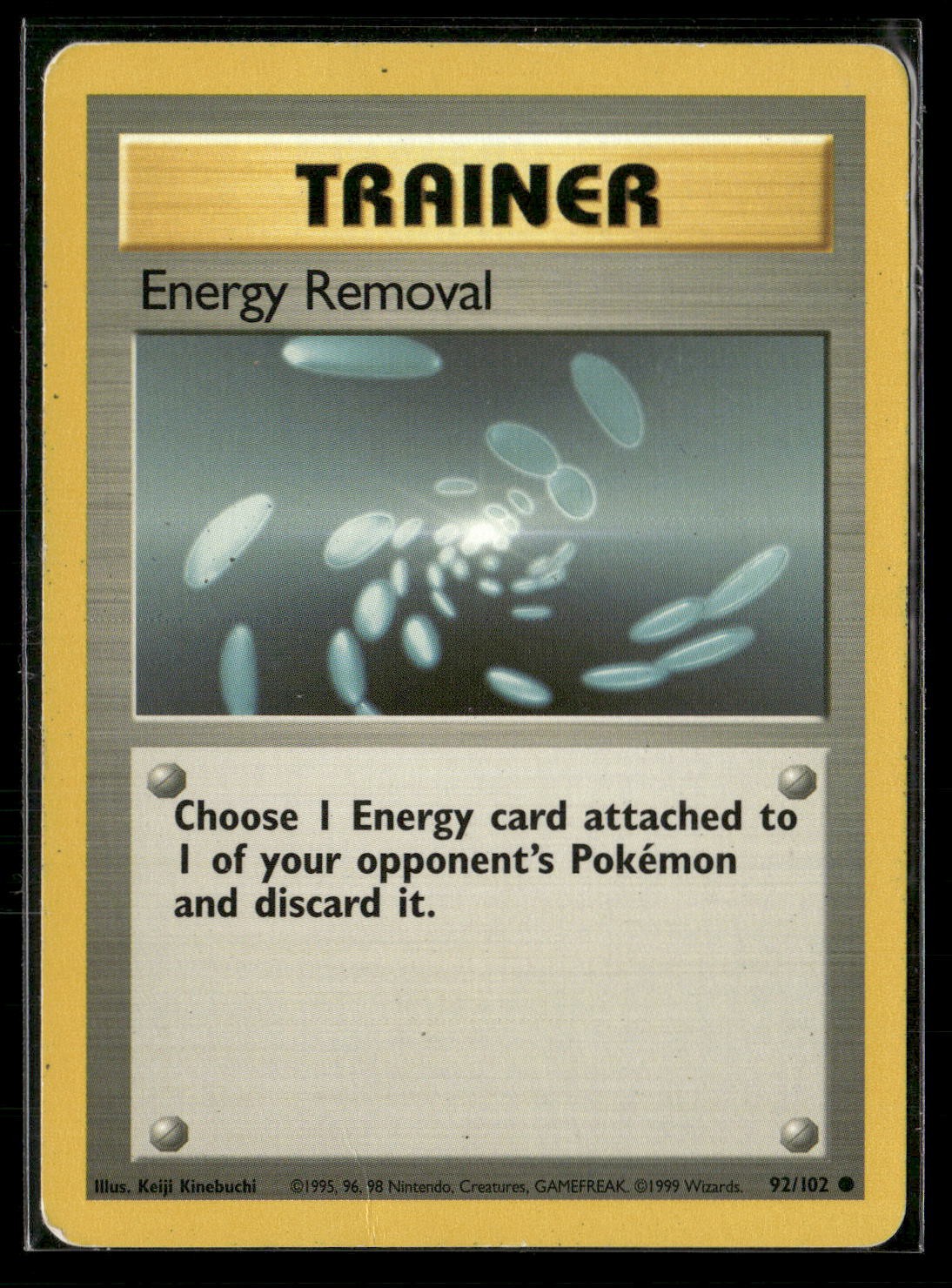 Energy Removal Common Base Set 092/102 LP