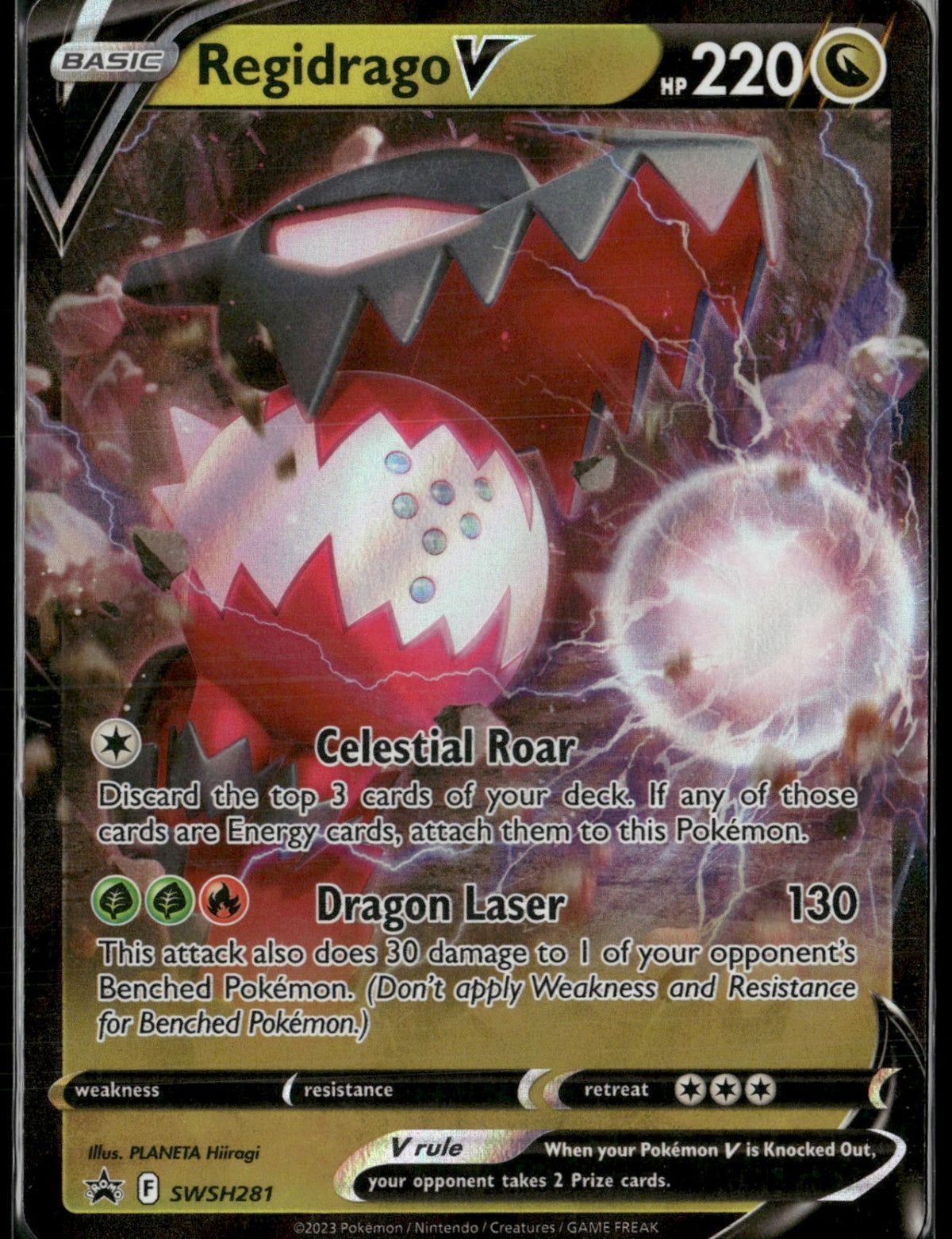 Regidrago V Holo Promo SWSH: Sword & Shield Promo Cards SWSH281 NM