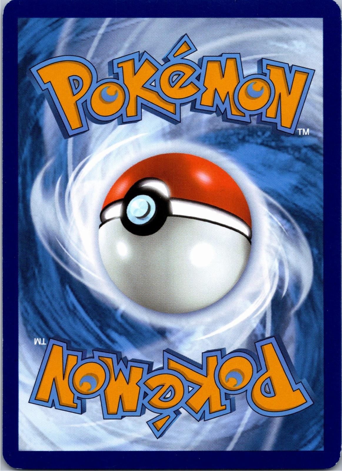 Back of the card