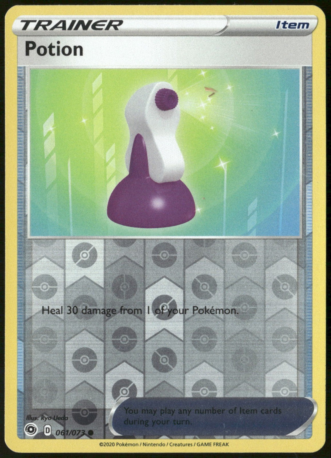 Potion Reverse Holo Common Champion's Path 61/73 NM
