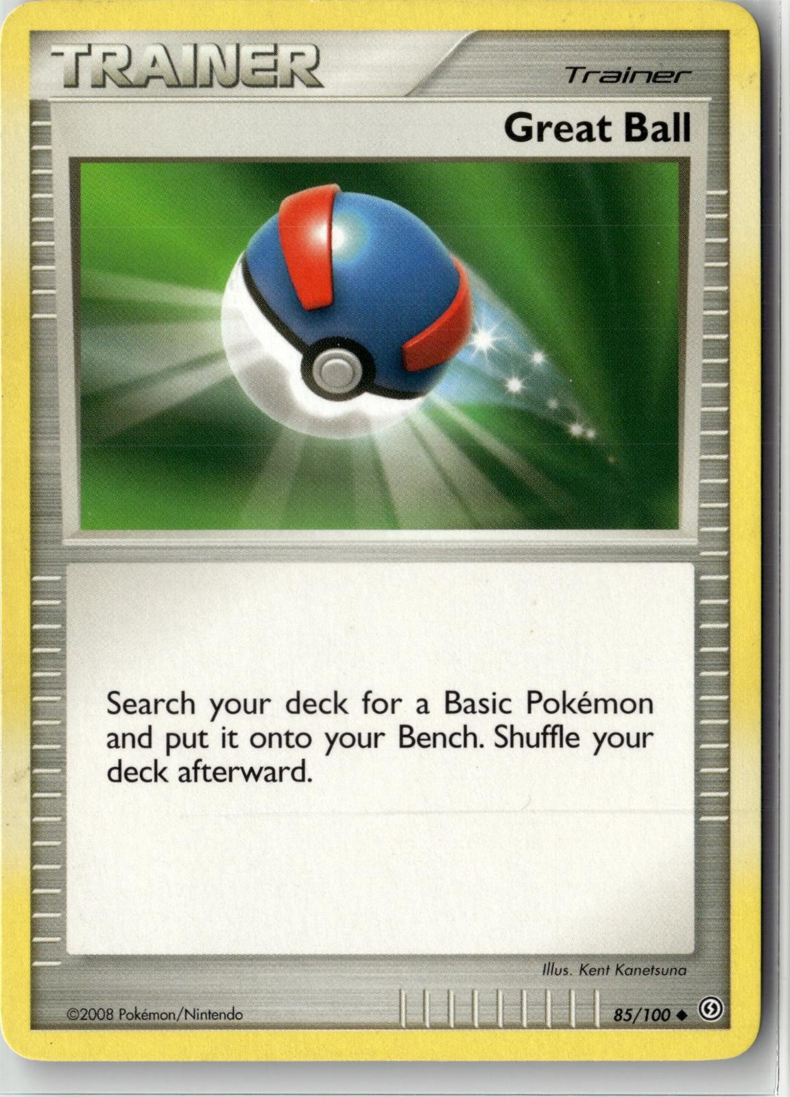 2008 POKEMON GREAT BALL 85/100 UNCOMMON STORMFRONT NEAR MINT