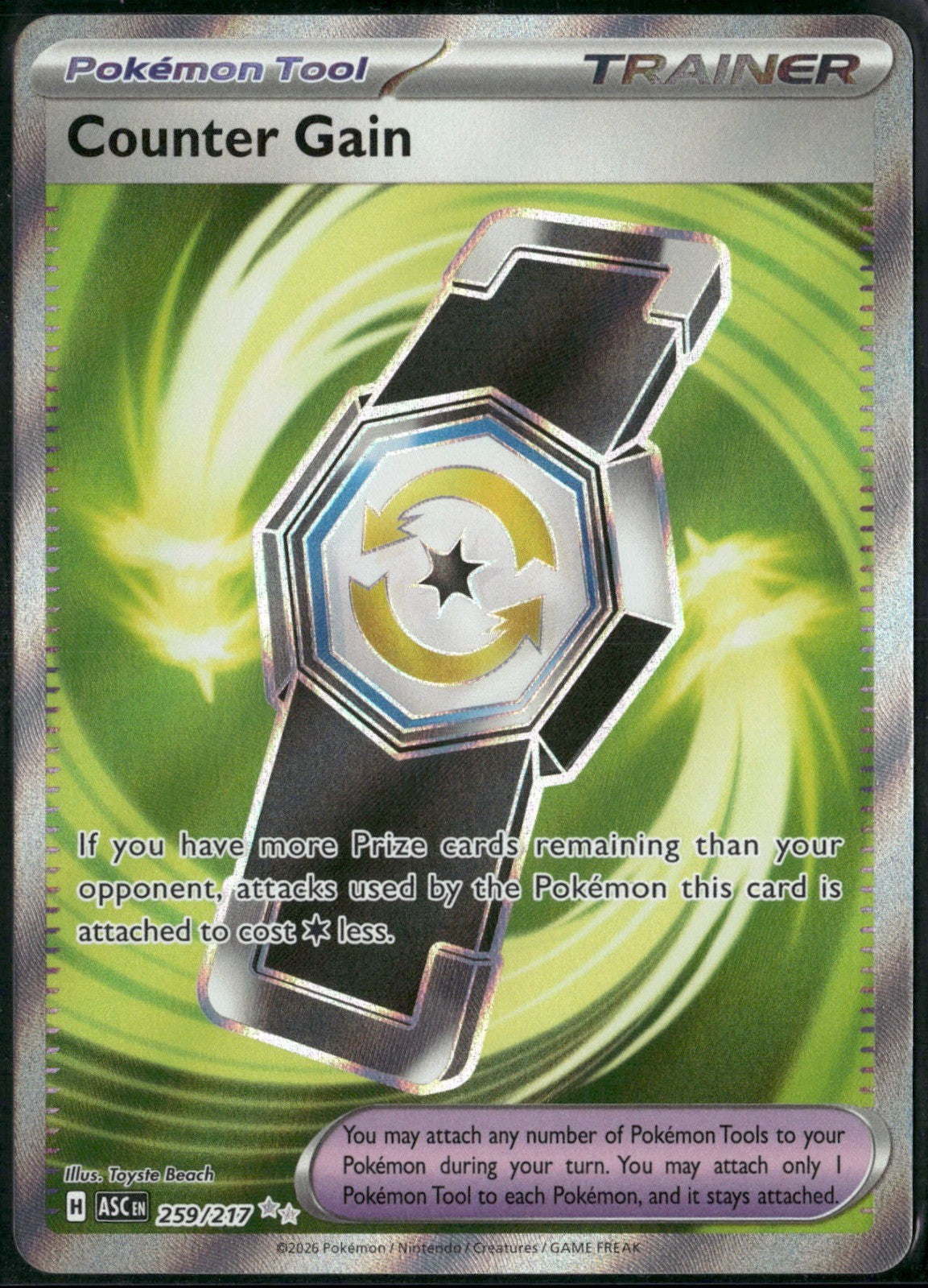 Counter Gain Holo Ultra Rare ME: Ascended Heroes 259/217 NM