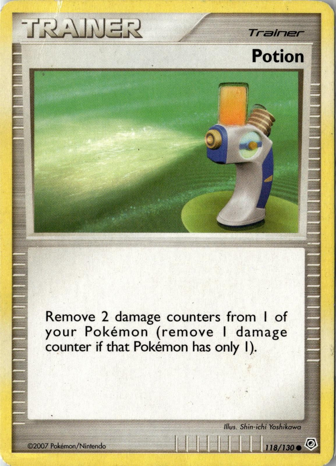 2007 POKEMON POTION 118/130 COMMON DIAMOND & PEARL MODERATELY PLAYED