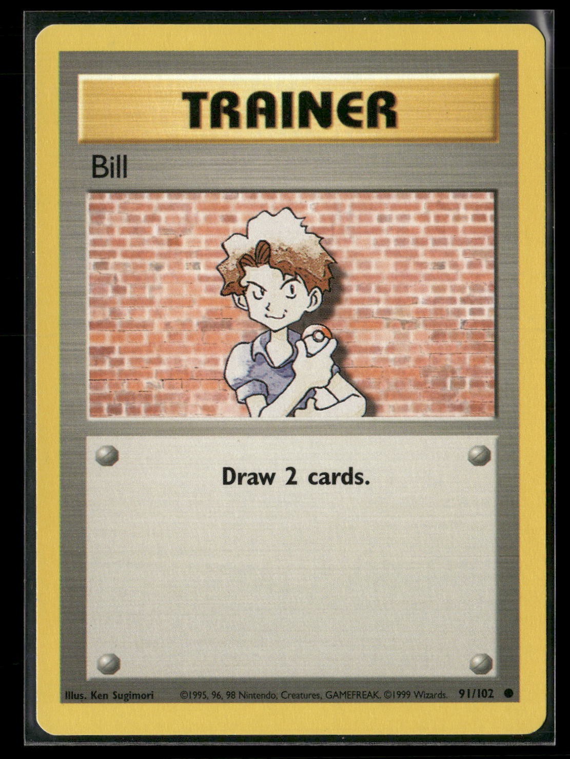 Bill Common Base Set 091/102 NM