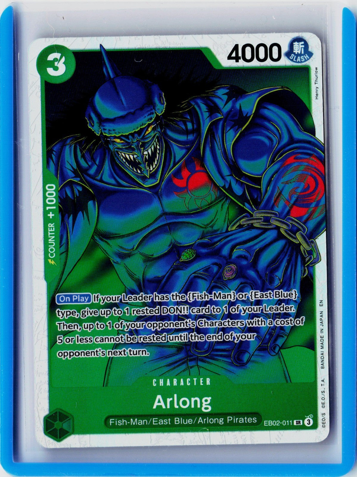 Arlong Foil SR Extra Booster: Anime 25th Collection EB02-011 NM