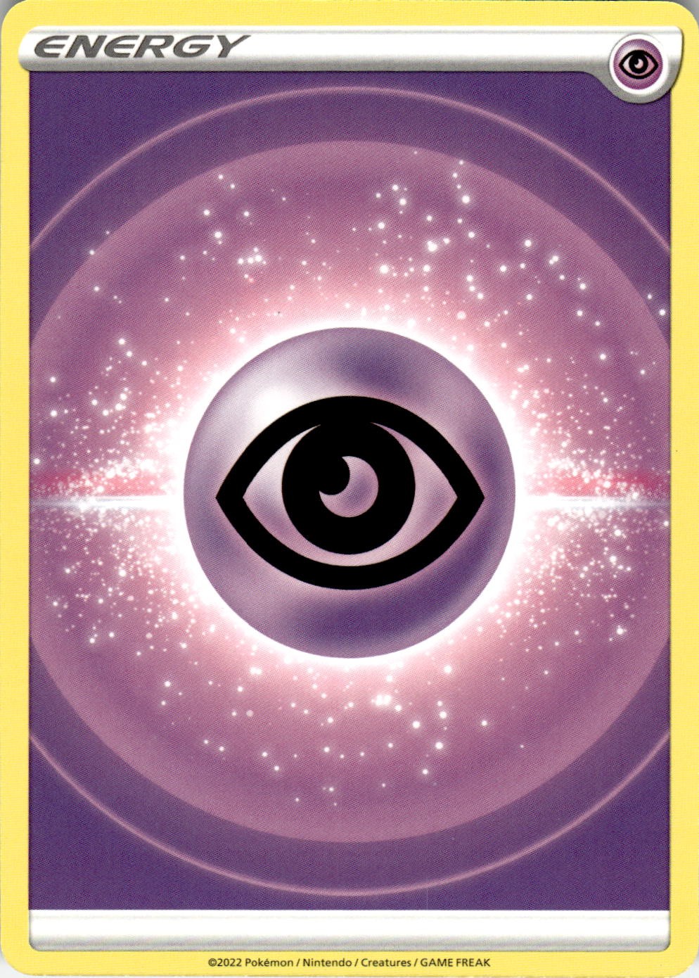 Psychic Energy (2022 Unnumbered) Common SWSH09: Brilliant Stars Pokemon NM